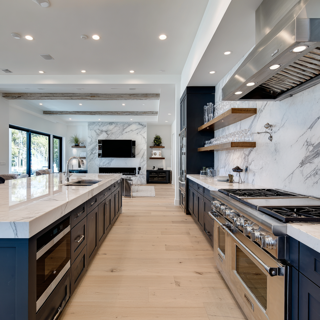 Premium outdoor pool area